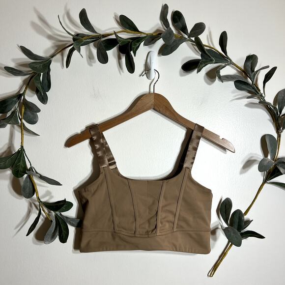 Move Theory Brown Sports Bra - Picture 1 of 4